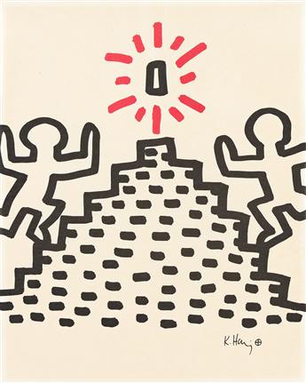 KEITH HARING (1958 - 1990) The Bayer Suite.